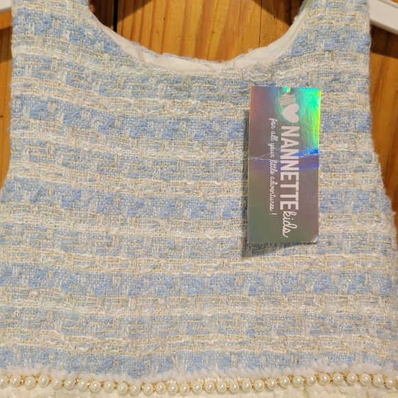 Kids Blue and Gray Coat - Picture 8 of 13